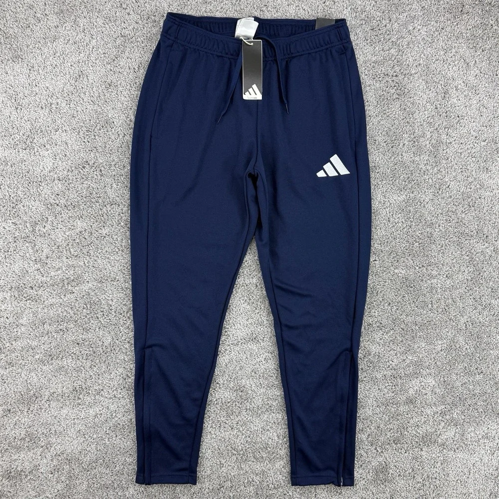 Adidas ENT 26 Track Pants Men's L Navy NWT Football Soccer Running Joggers